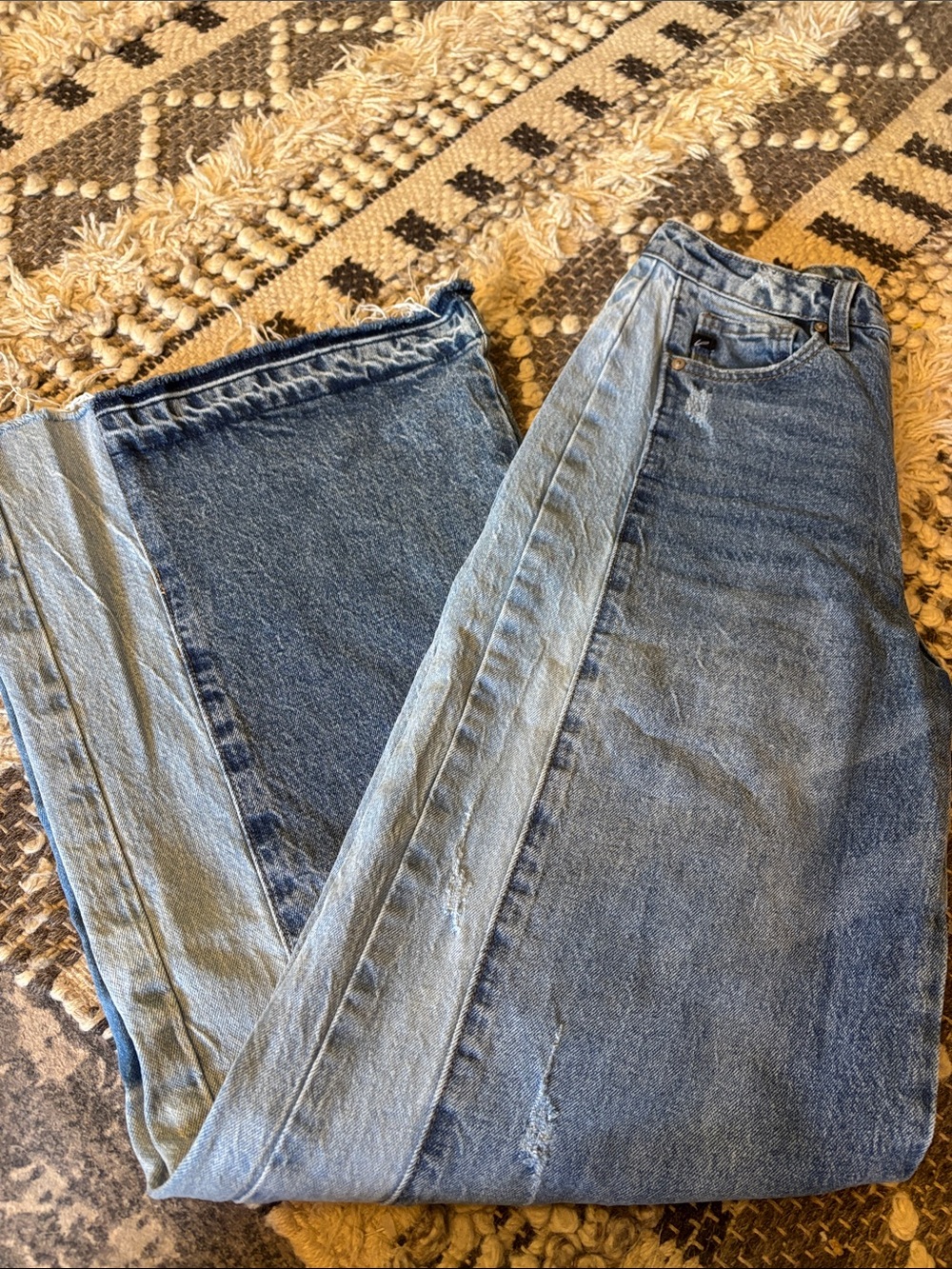 KanCan Wide Leg High Rise Jeans - Picture 10 of 12